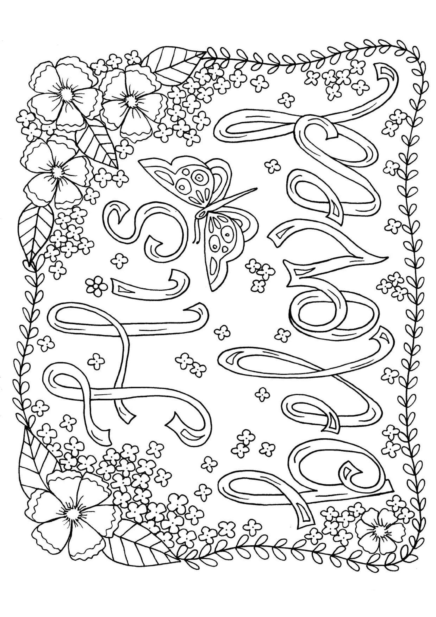 His beloved - Coloring Sheet