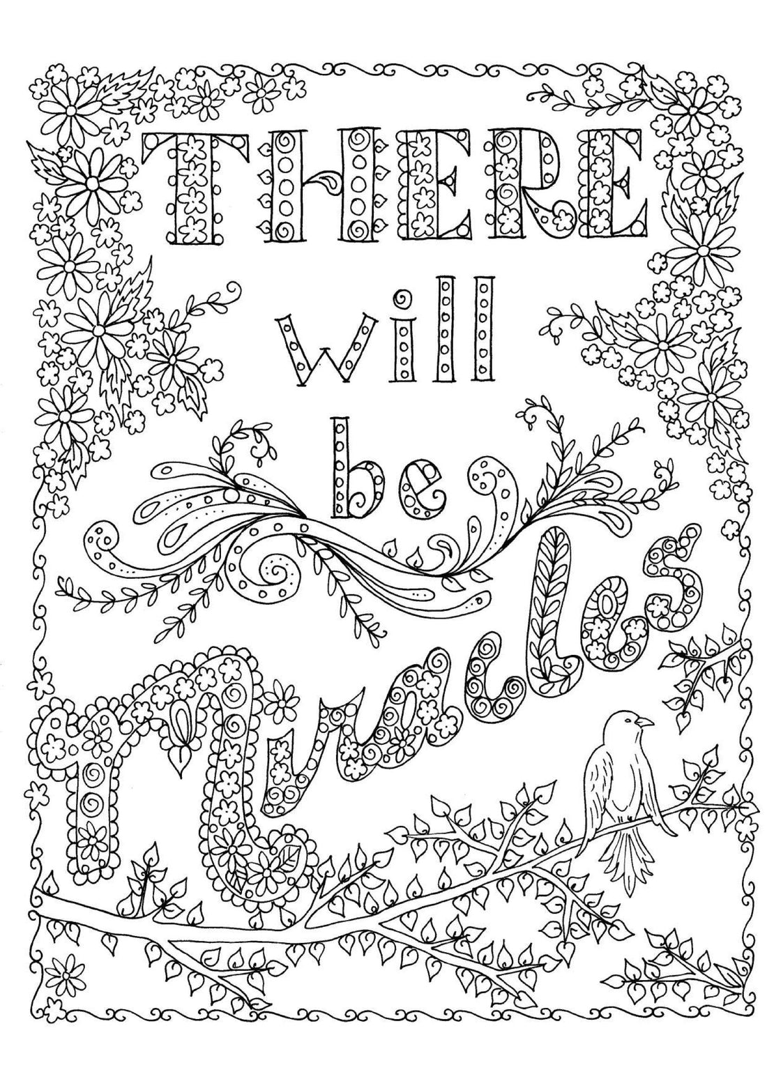 Miracles - Coloring Sheet