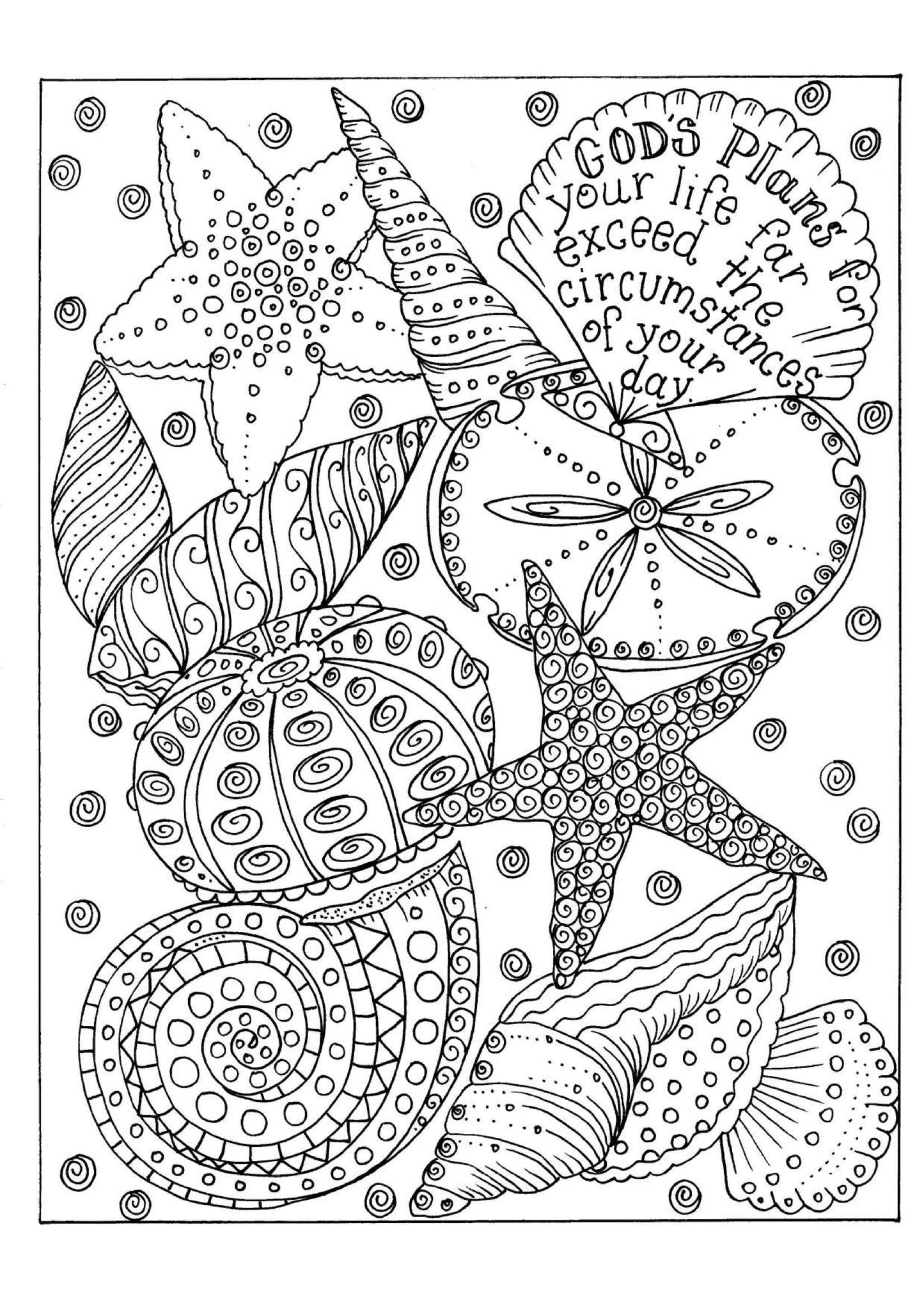 God's Plan - Coloring Sheet